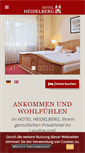 Mobile Screenshot of hotelheidelberg.com